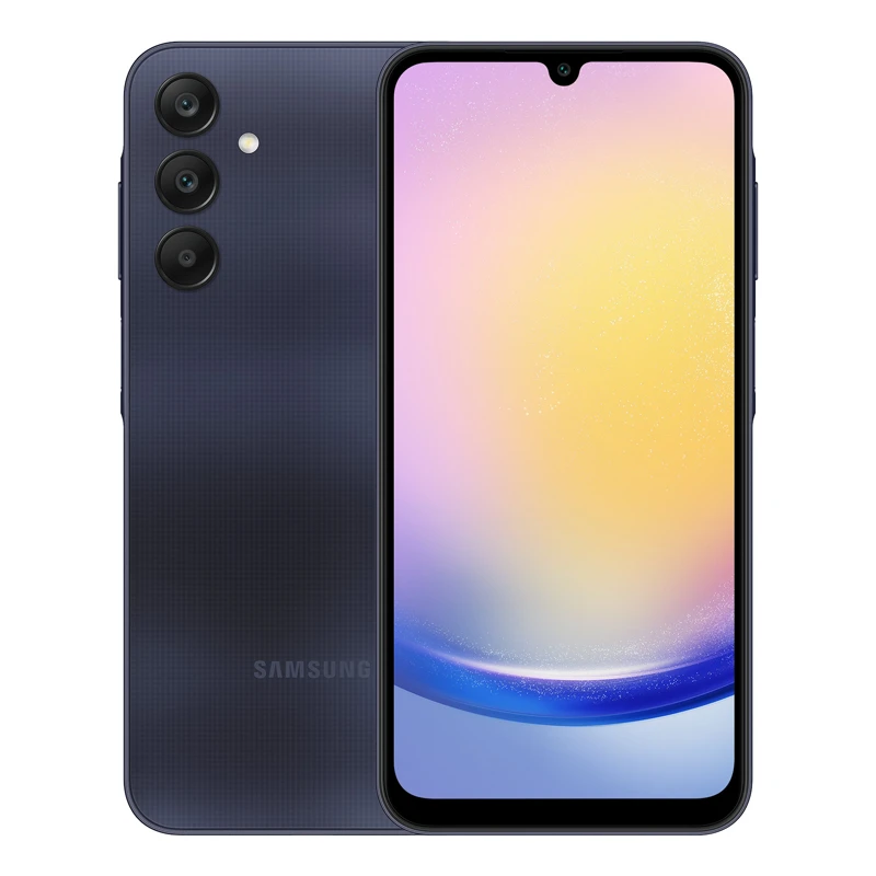 galaxy a25 Blue Black