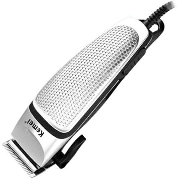 ماشین اصلاح موی برقی مدل KM-4639 نقرهای/مشکی برند kemei 2 ماشین اصلاح موی برقی مدل KM-4639 نقرهای/مشکی برند kemei