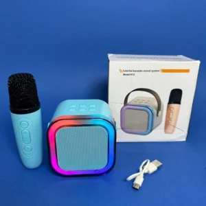 اسپیکر بلوتوثی K12 به همراه میکروفون شارژی
